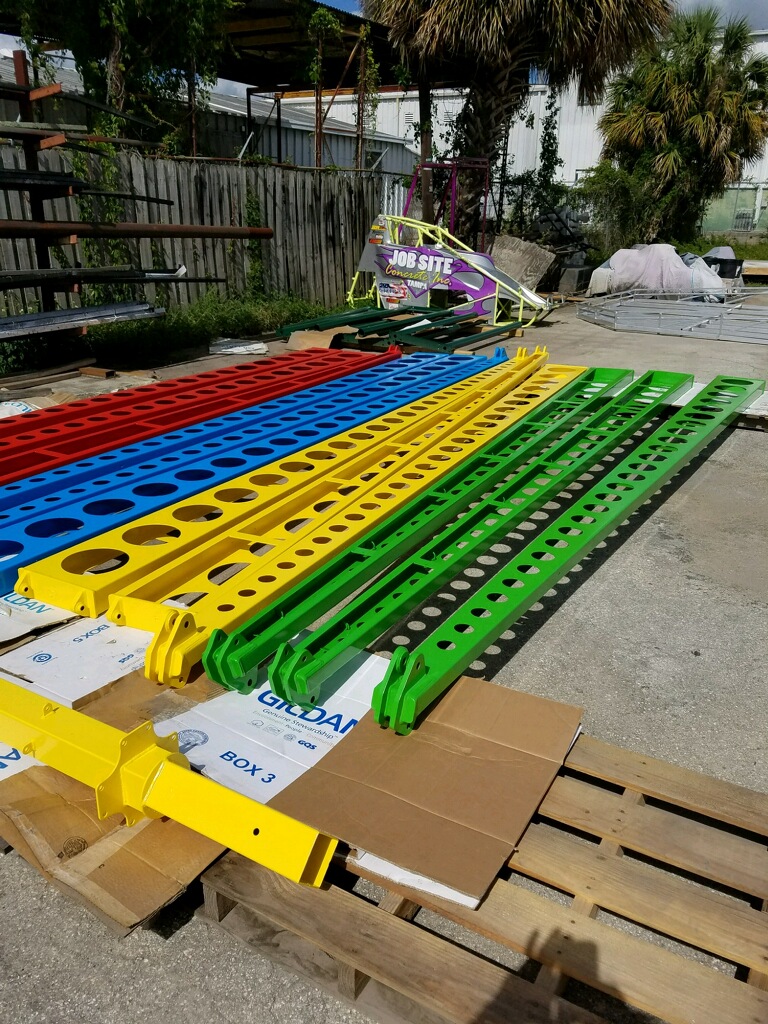 Tampa Bay Powder Coating and Sandblasting Commercial Motorsports